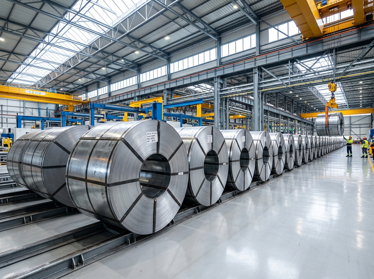 Hot Rolled and Cold Rolled Steel Coils