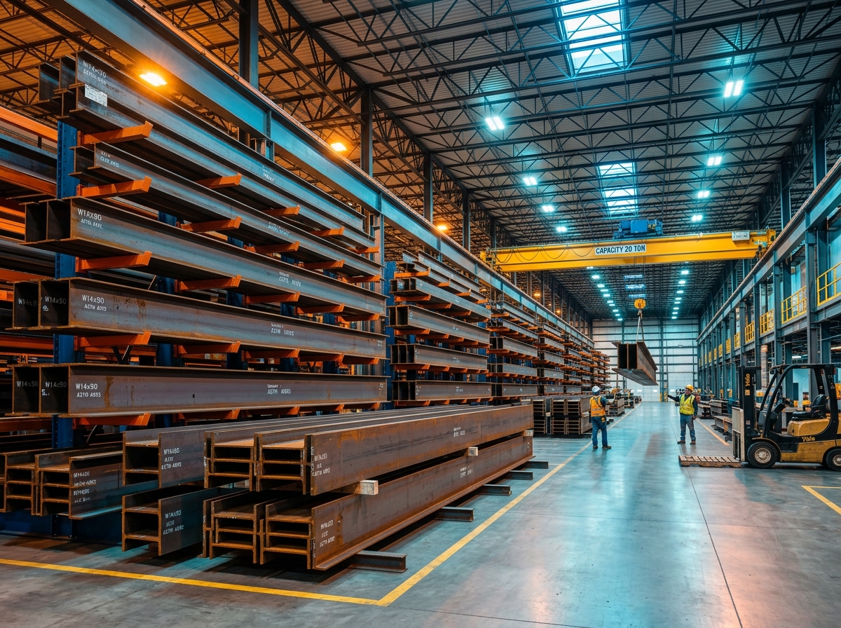 Heavy Structural I-Beams and H-Beams